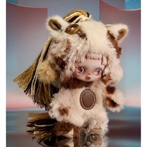 Pop Mart Have a Good Run Plush Pendant Skullpanda Sharp Wisdom NIB